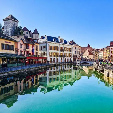 L'echappee Du 36 - 4 Dans Le Triangle D'or A 100m Du Lac, Parking Gratuit Annecy