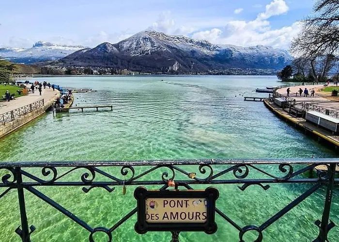 L'echappee Du 36 - 4 Dans Le Triangle D'or A 100m Du Lac, Parking Gratuit Annecy